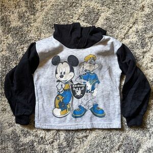 Vintage 90s Mickey Bugs Bunny Raiders Sweatshirt